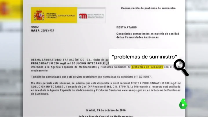 Frame 32.700462 de: El colectivo transexual denuncia un desabastecimiento de hormonas en toda España