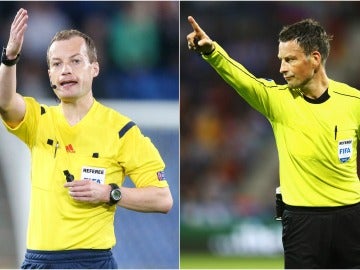 William Collum y Mark Clattenburg William Collum y Mark Clattenburg