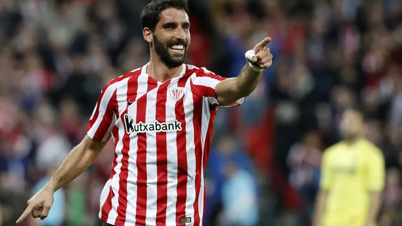 El centrocampista del Athletic, Raúl García. El centrocampista del Athletic, Raúl García.