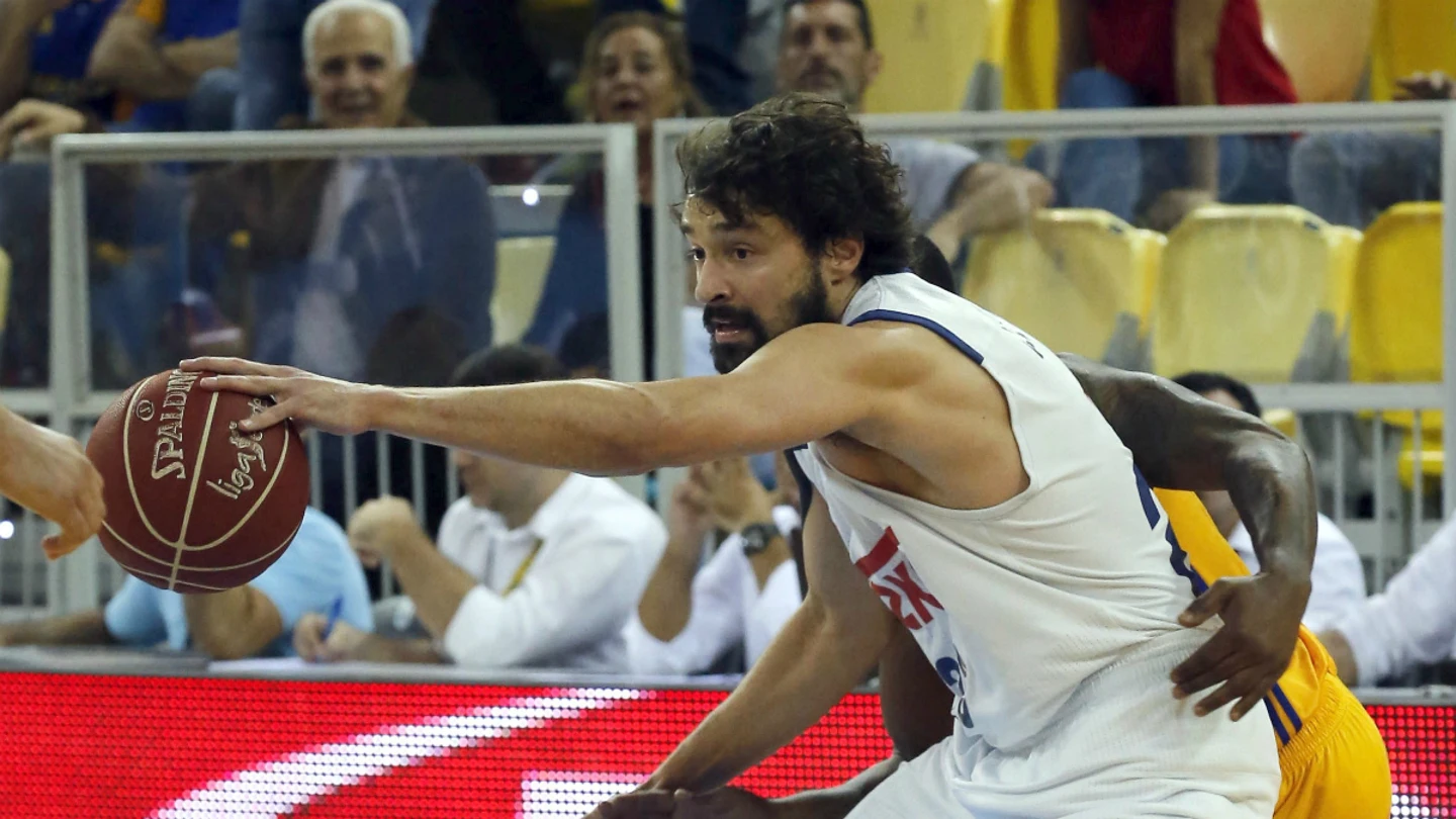 Sergio Llull, en un partido con el Real Madrid Sergio Llull, en un partido con el Real Madrid