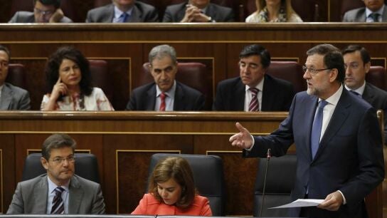 Mariano Rajoy en el Congreso
