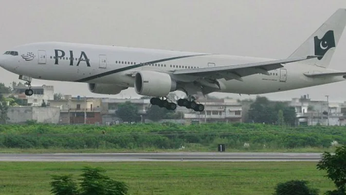 Un avión de Pakistan International Airlines