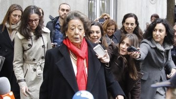 La senadora y exalcaldesa de Valencia por el PP, Rita Barberá