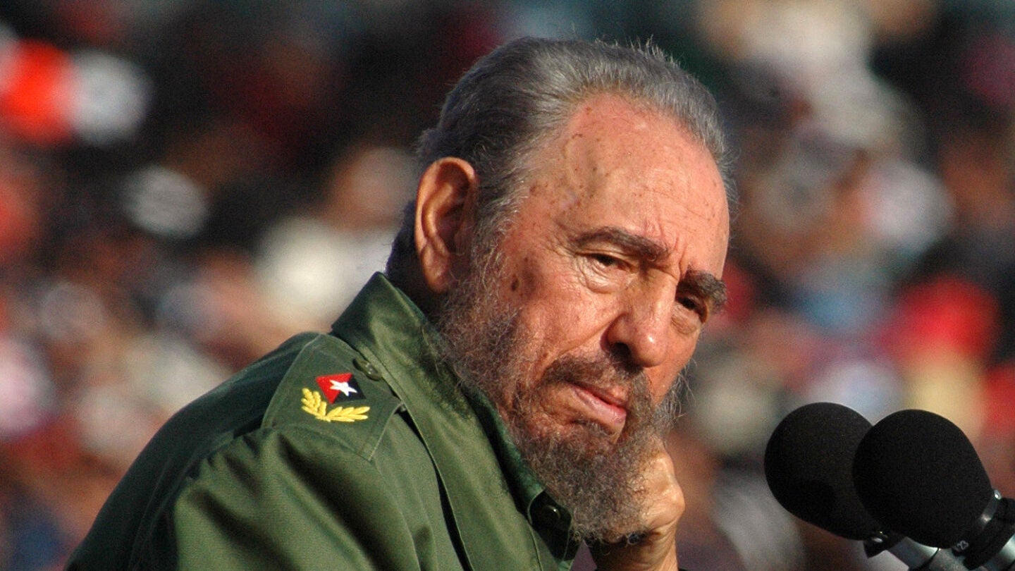 Fidel Castro, l&iacute;der de la Revoluci&oacute;n Cubana