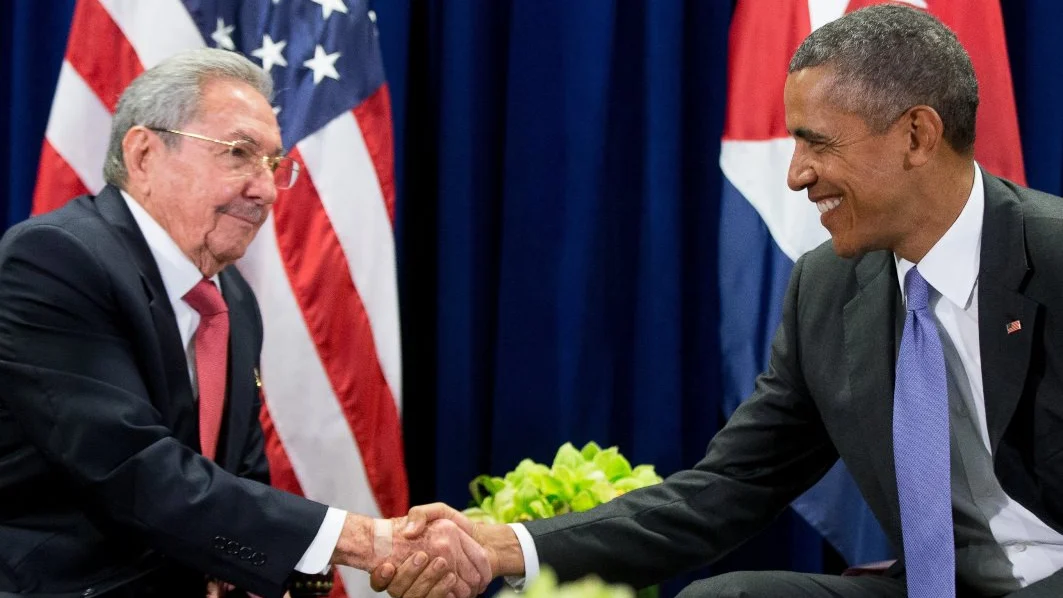 Raúl Castro y Barack Obama