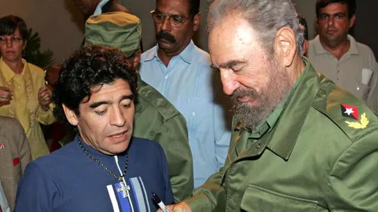 Maradona y Fidel Castro, juntos en Cuba Maradona y Fidel Castro, juntos en Cuba