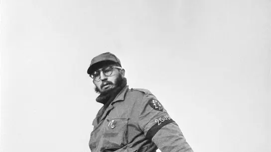 Una imagen de Fidel Castro en 1958 Una imagen de Fidel Castro en 1958