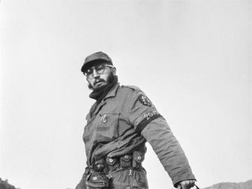 Una imagen de Fidel Castro en 1958 Una imagen de Fidel Castro en 1958