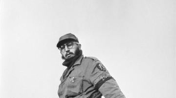Una imagen de Fidel Castro en 1958