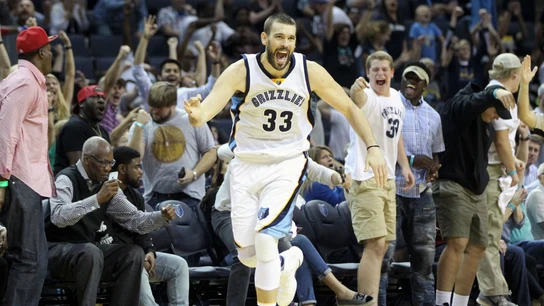 Marc Gasol, de celebración Marc Gasol, de celebración