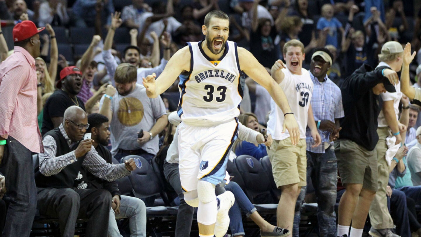Marc Gasol, de celebraci&oacute;n