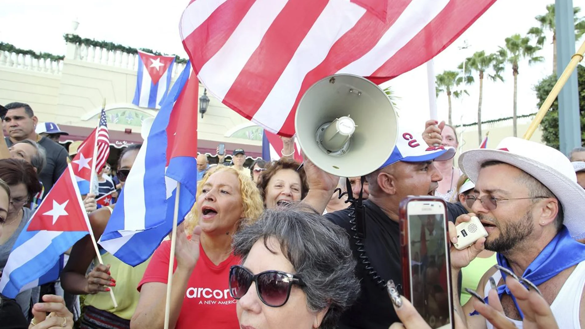 Celebraciones en La Habana por la muerte de Castro
