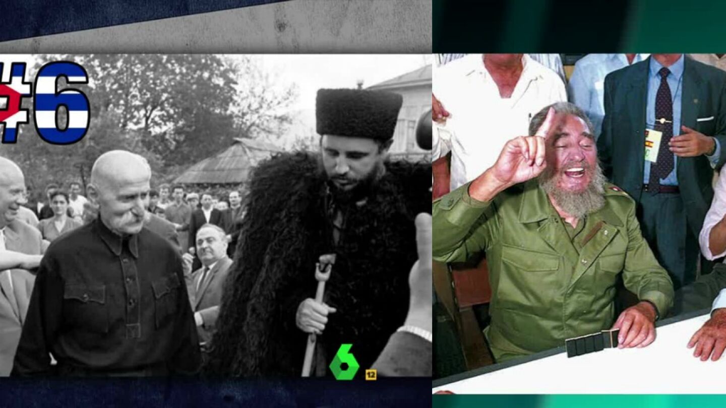 Las diez im&aacute;genes m&aacute;s impactantes de Fidel Castro