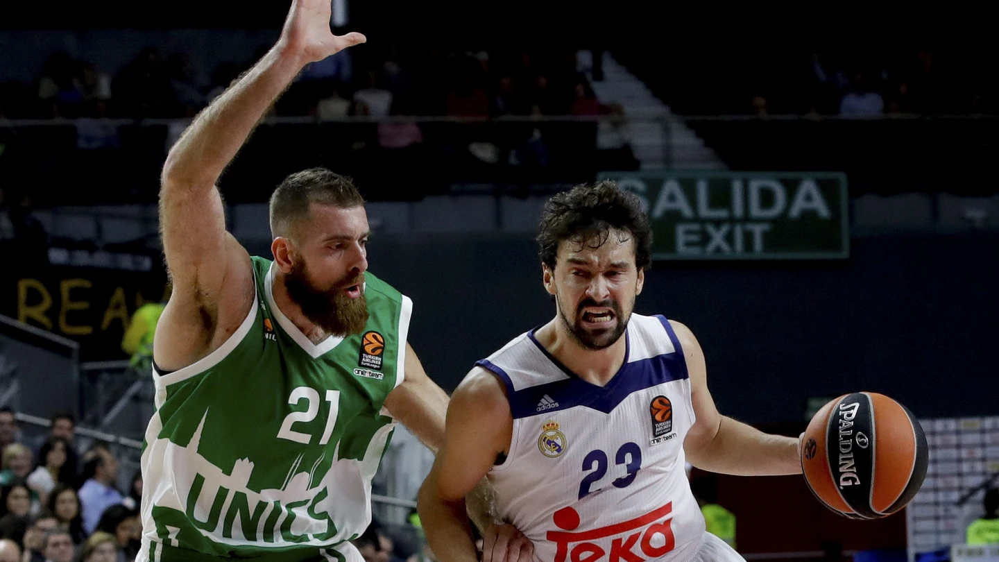 Sergio Llull, en un partido de la Euroliga Sergio Llull, en un partido de la Euroliga