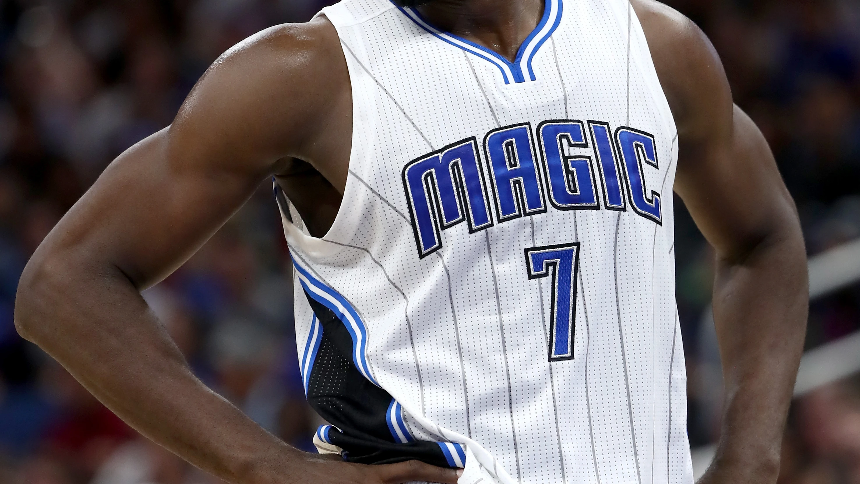 Serge Ibaka, en un partido con los Magic
