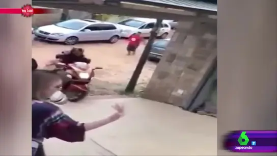 La entrada 'triunfal' de Iron Man La entrada 'triunfal' de Iron Man