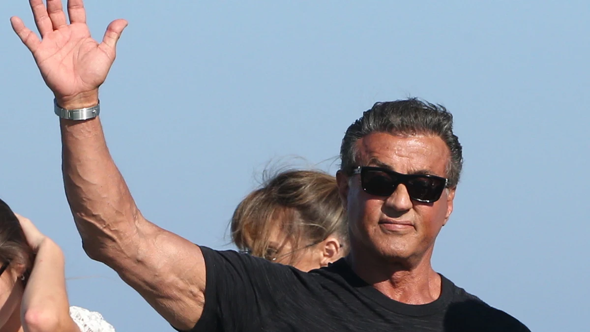 El actor Sylvester Stallone