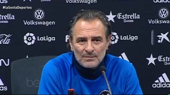 Prandelli, entrenador del Valencia CF Prandelli, entrenador del Valencia CF