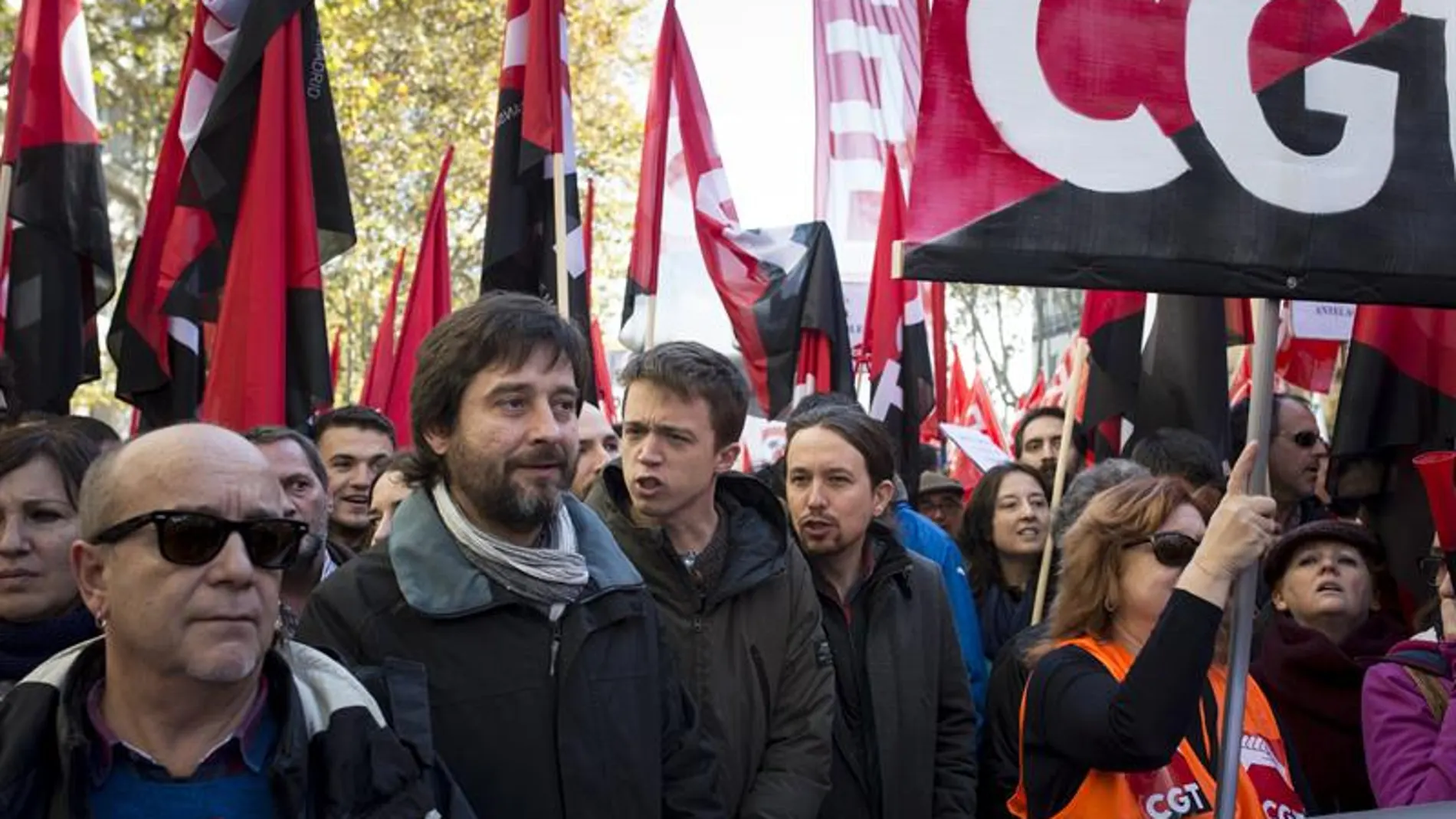 Huelga de teleoperadores en Madrid