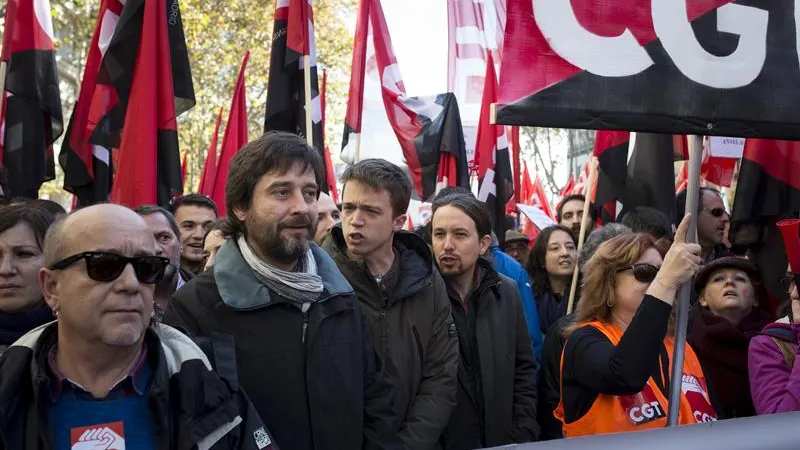 Huelga de teleoperadores en Madrid