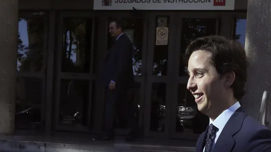 Francisco Nicolás llegando al juzgado Francisco Nicolás llegando al juzgado