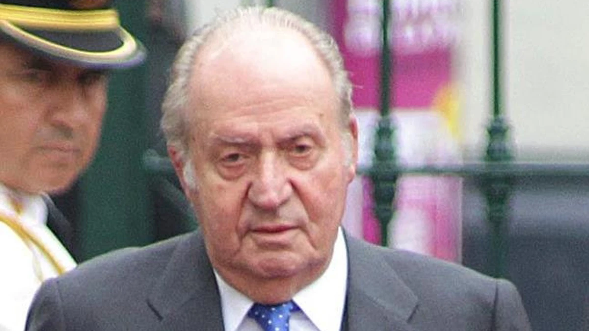 El rey emérito Juan Carlos de España