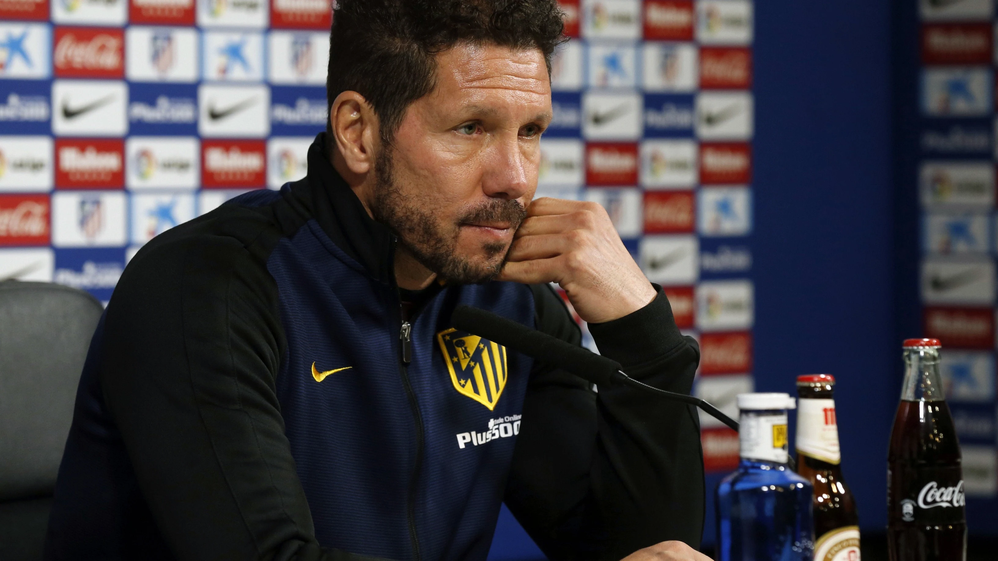 Diego Simeone, en rueda de prensa 