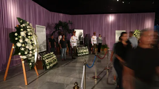Luto por Fidel Castro en La Habana Luto por Fidel Castro en La Habana