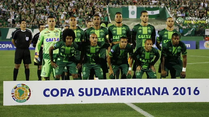 El Chapecoense, equipo implicado en el accidente aéreo