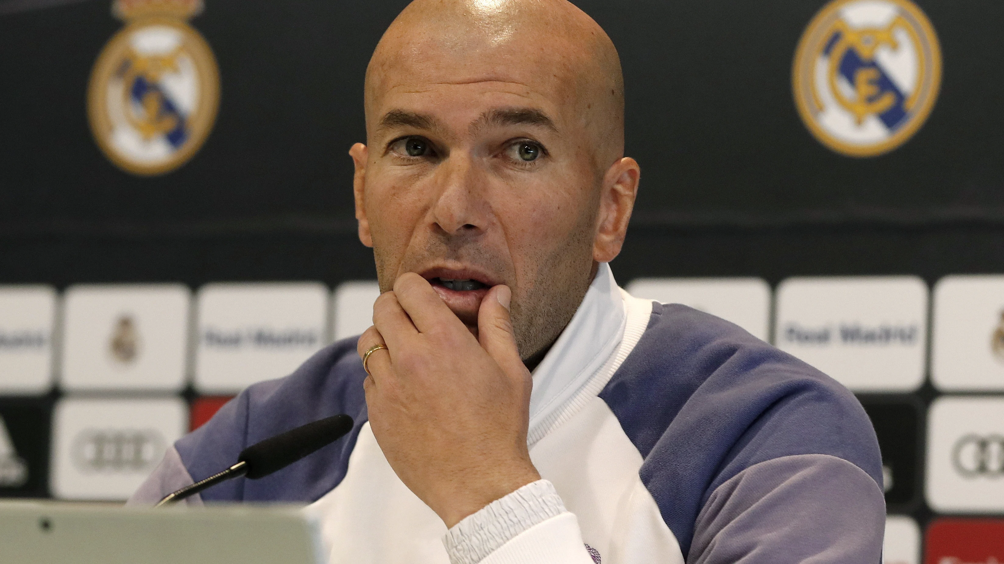Zidane confía en Clos Gómez para el Clásico: "Lo hará lo mejor posible para que el partido se juegue bien y nada más"