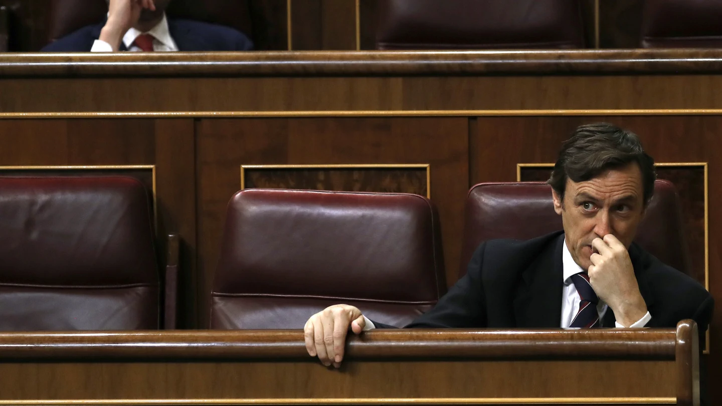 Javier Maroto y Rafael Hernando, del Partido Popular Javier Maroto y Rafael Hernando, del Partido Popular