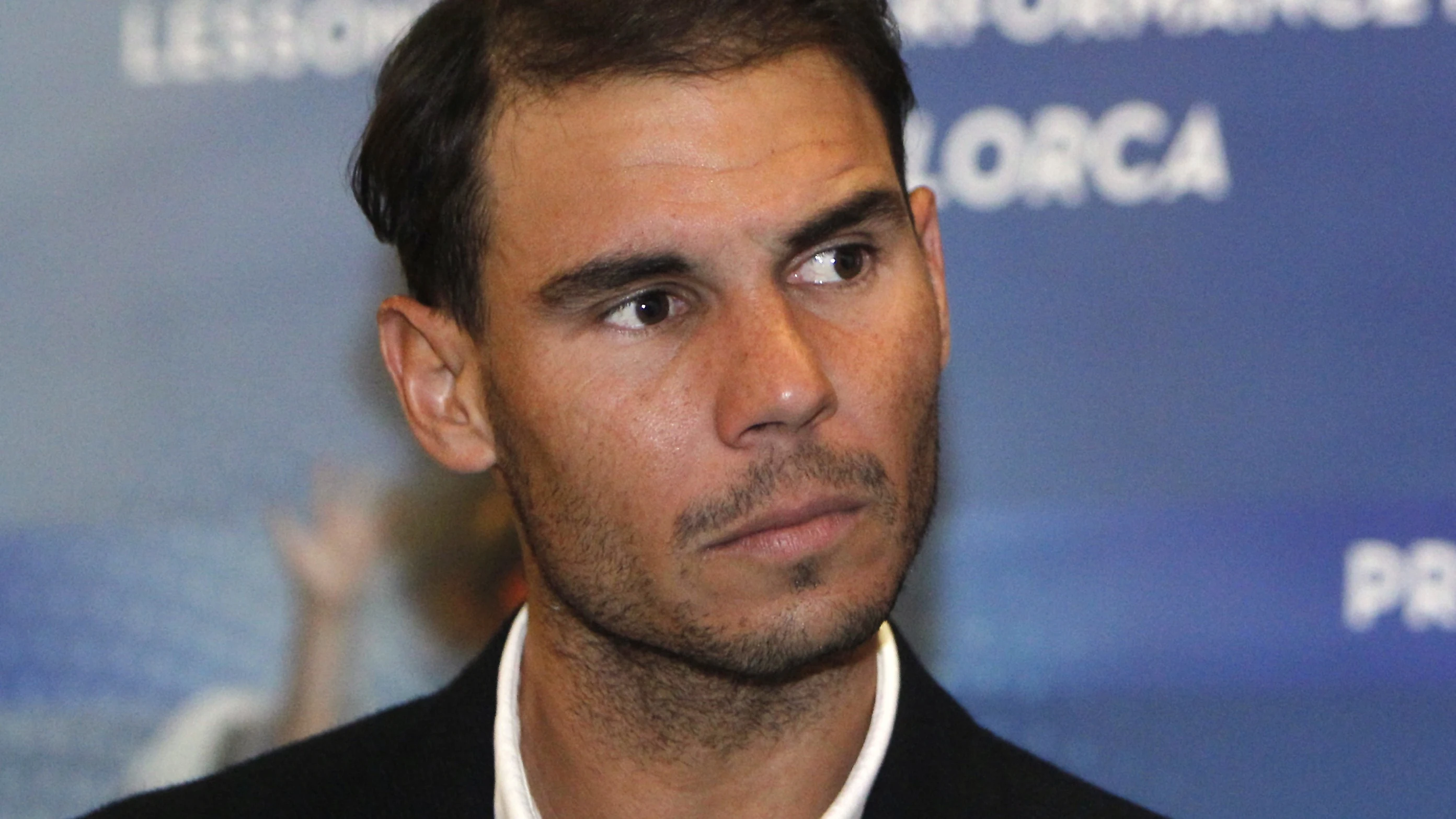 Rafa Nadal, durante el acto Rafa Nadal, durante el acto