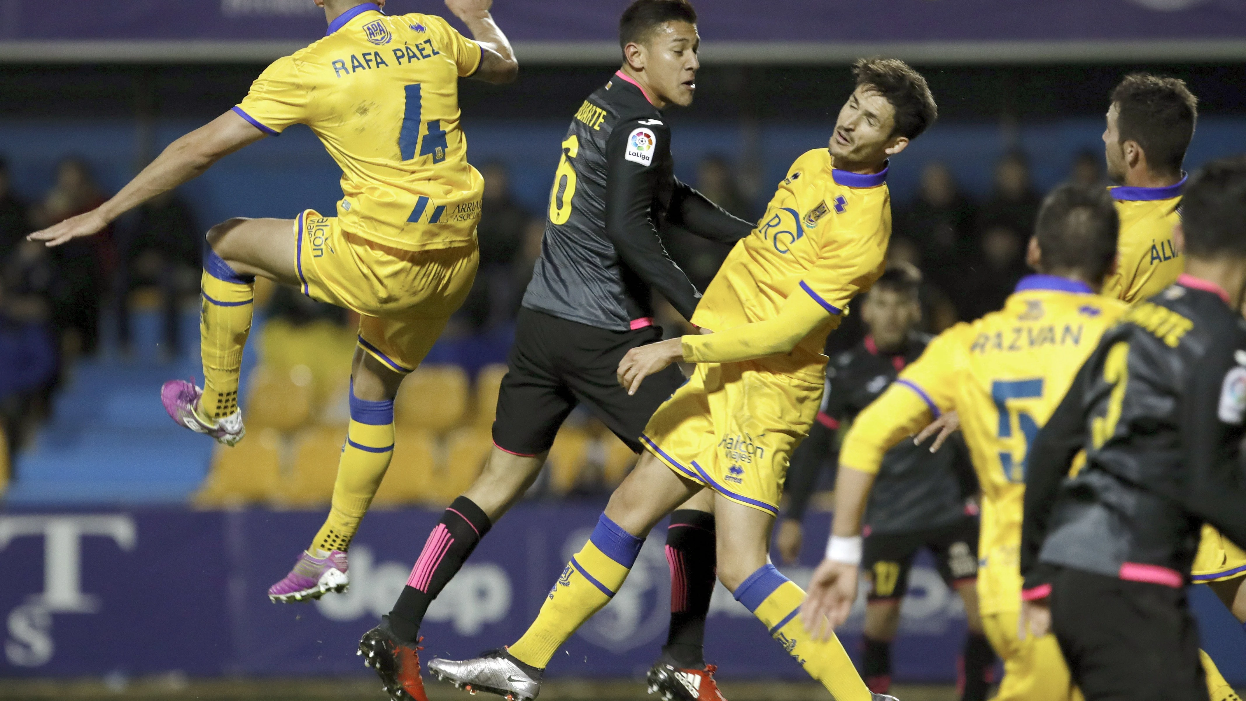 El partido entre el Alcorcón y Espanyol en Copa del Rey El partido entre el Alcorcón y Espanyol en Copa del Rey