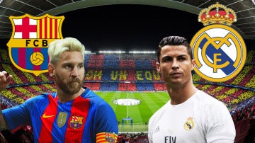 Messi y Cristiano Ronaldo, estrellas del Clásico