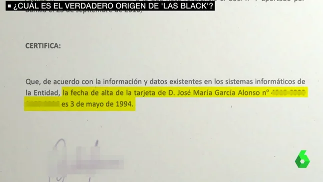 Origen de las tarjetas Black