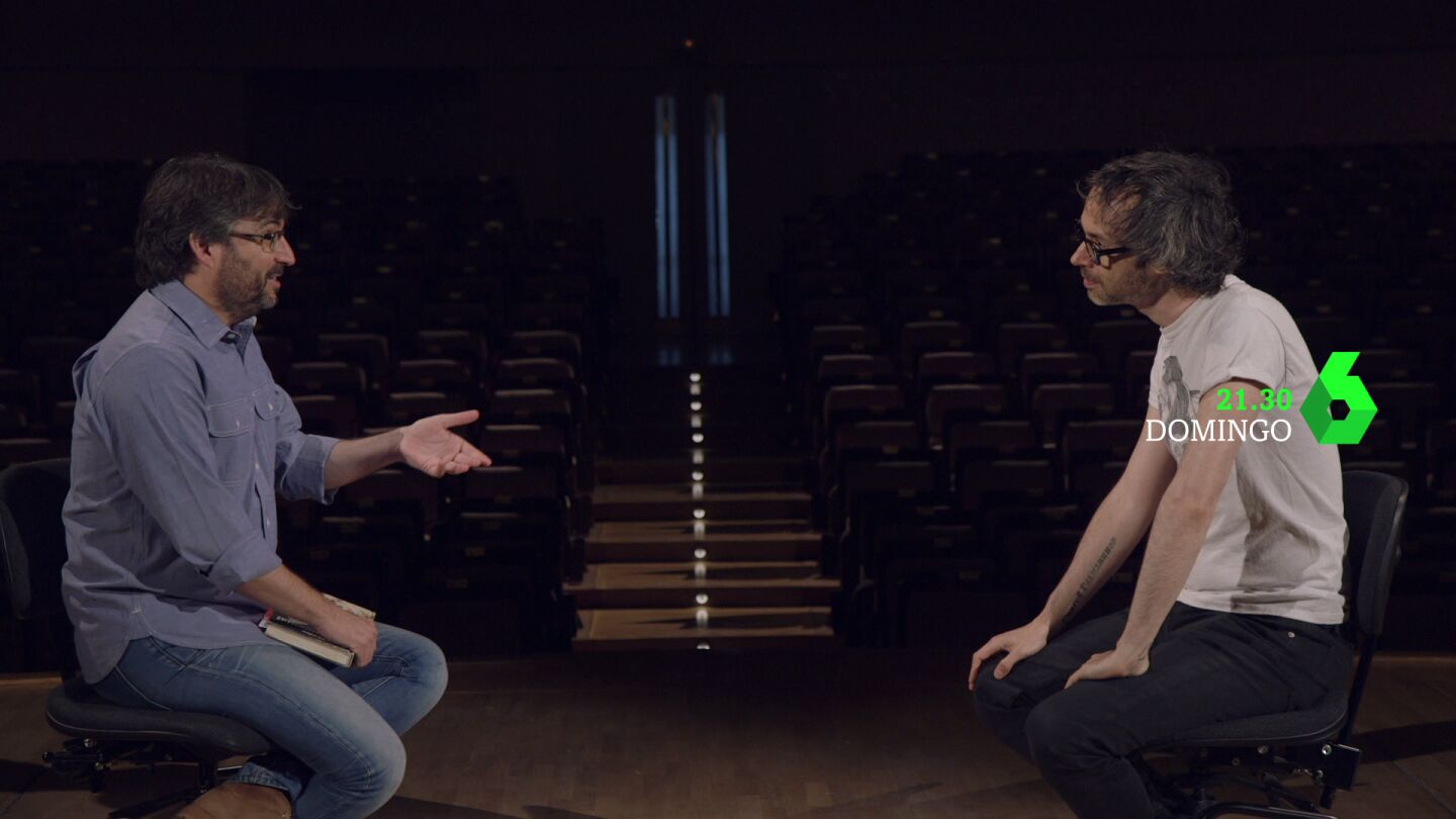 Jordi &Eacute;vole y James Rhoden en Salvados