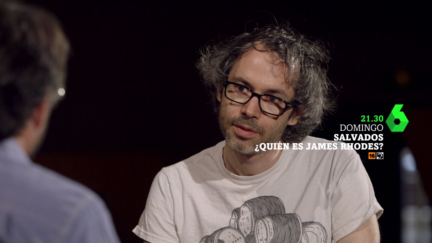 Jordi &Eacute;vole y James Rhodes en Salvados