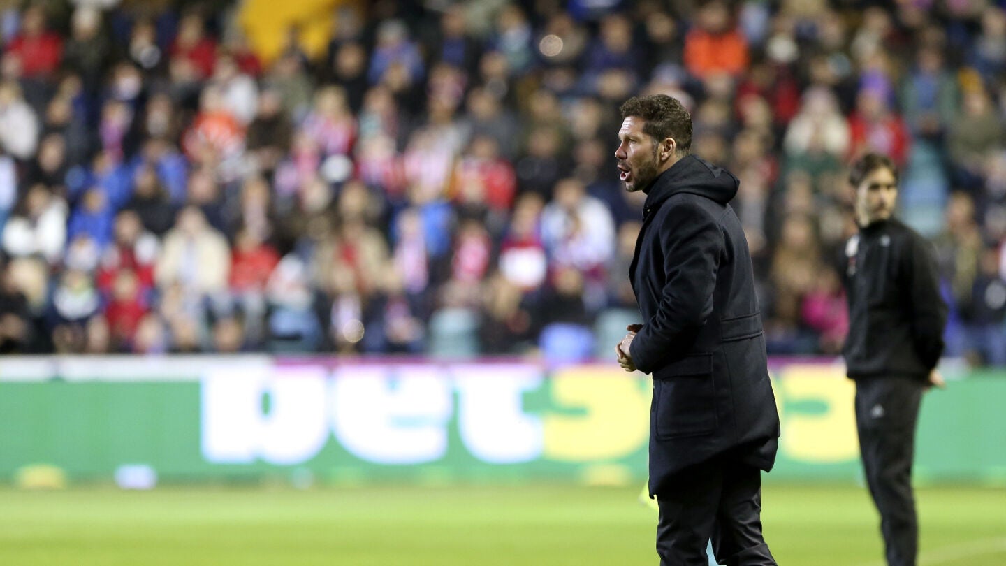 Diego Simeone, entrenador del Atl&eacute;tico de Madrid 