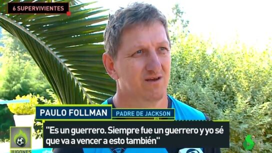 Paulo Follman, padre de Jackson