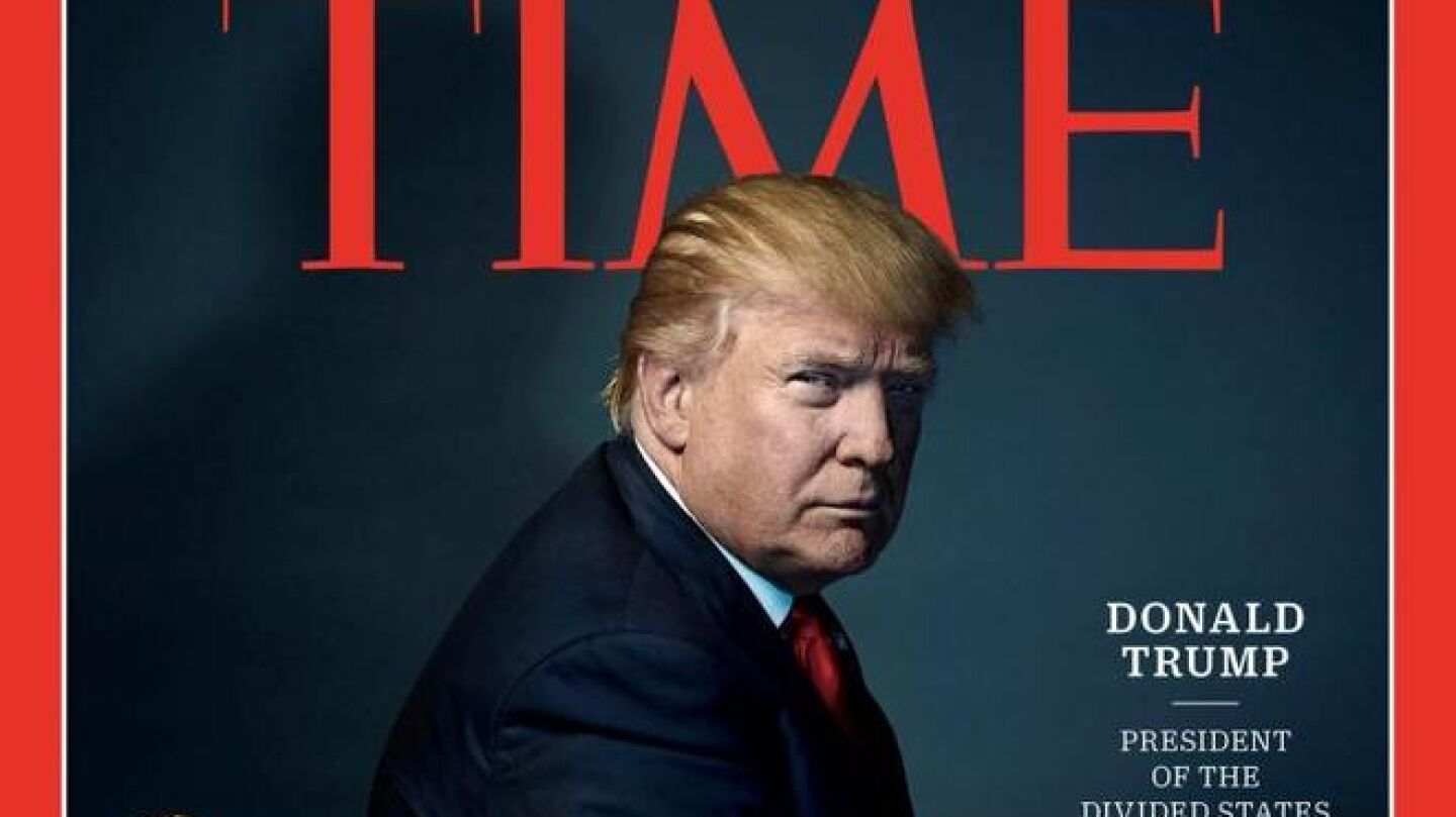 Trump, elegido hombre del a&ntilde;o por la revista Time