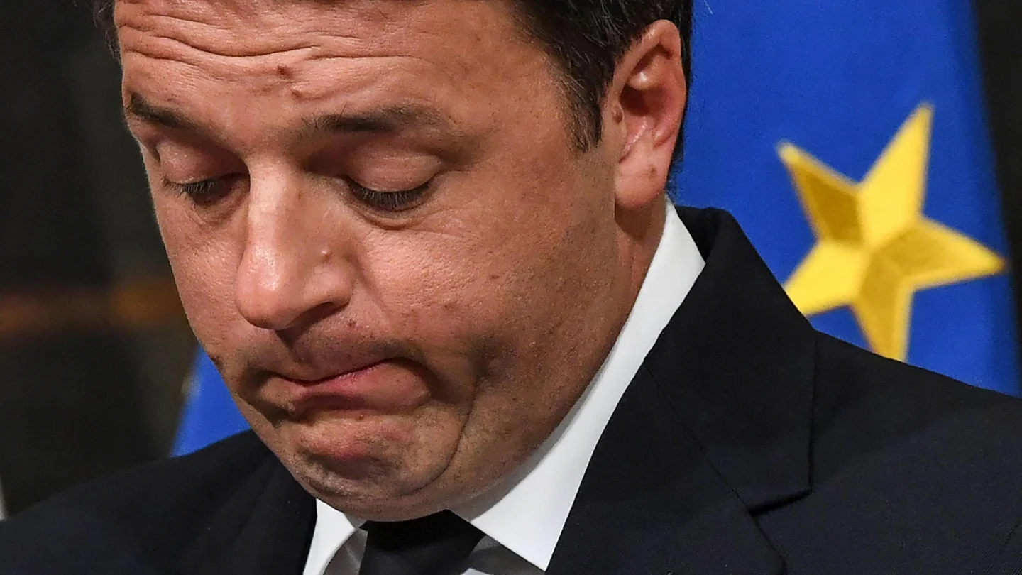 Matteo Renzi, exprimer ministro italiano Matteo Renzi, exprimer ministro italiano