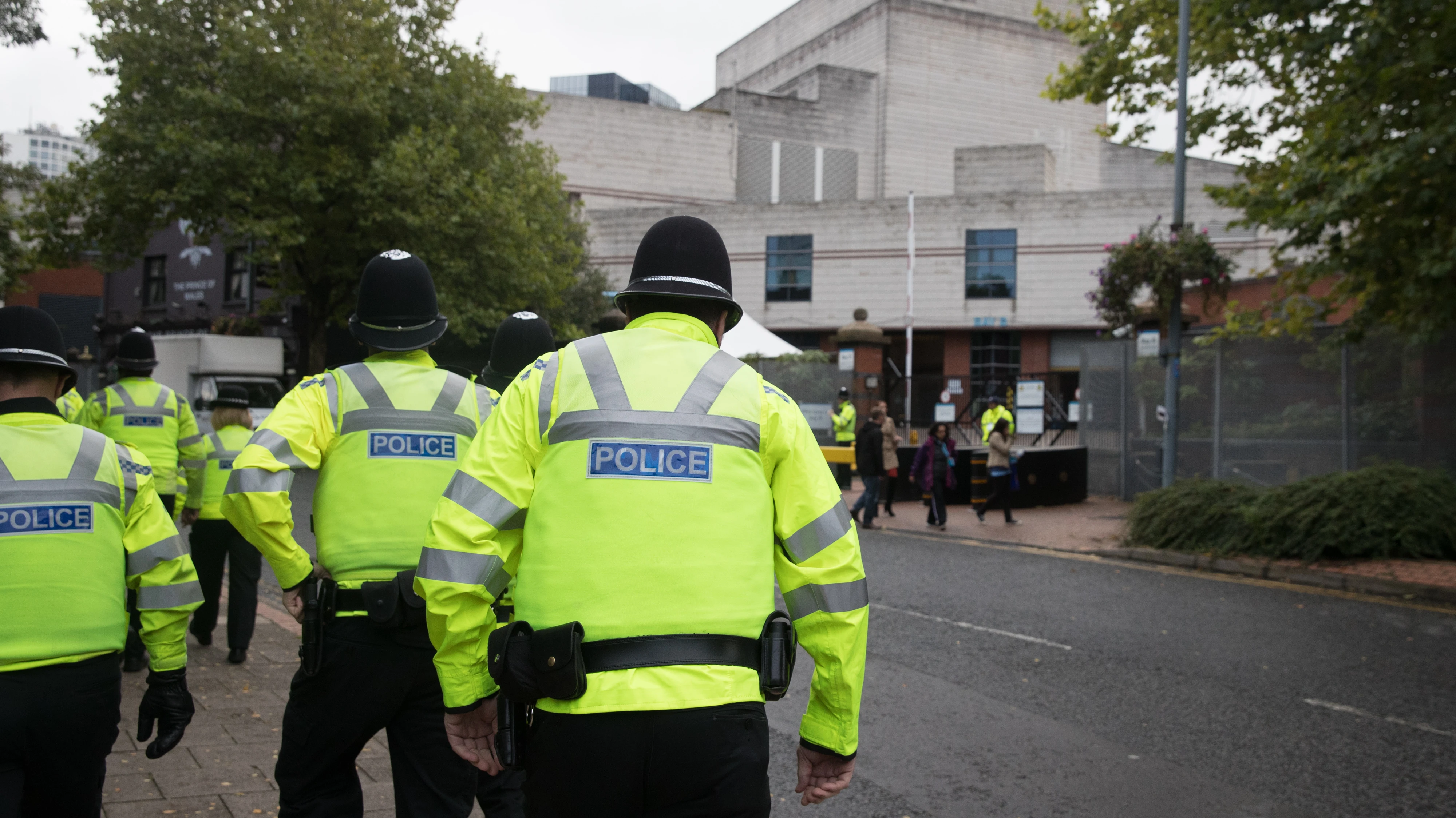 Policía británica