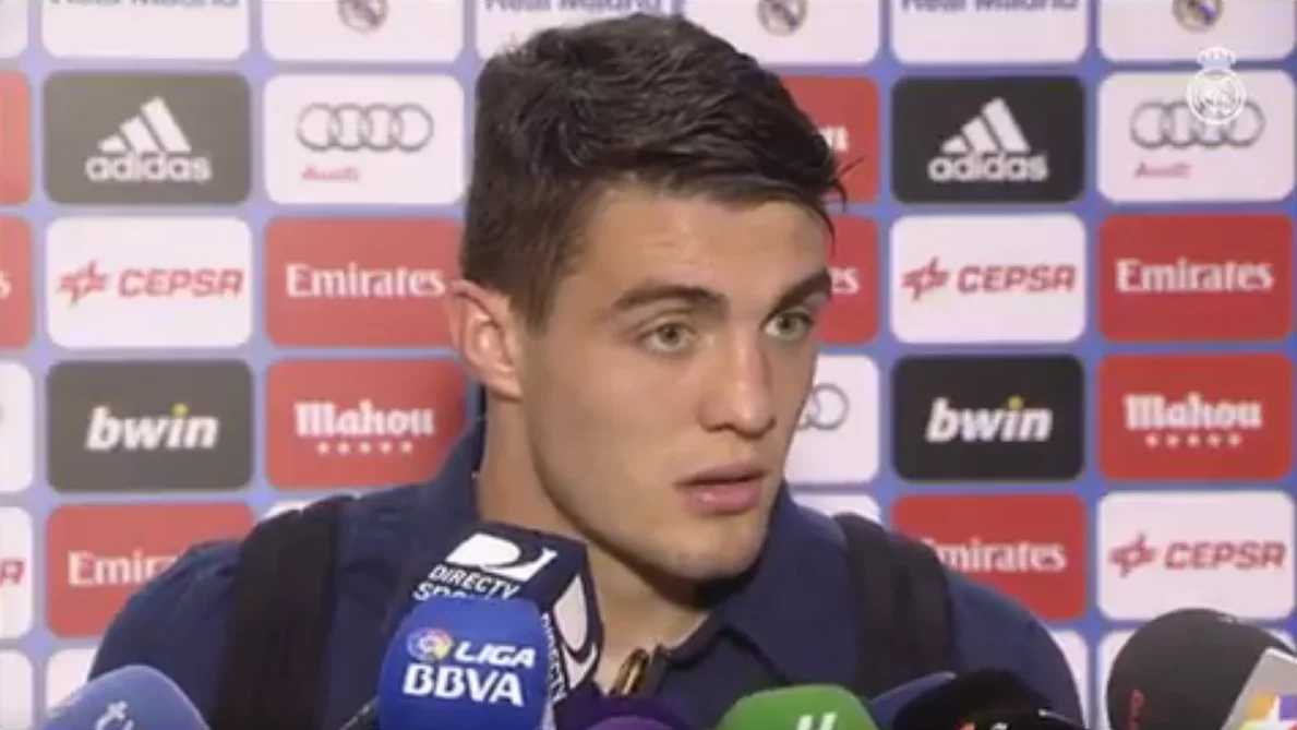 Mateo Kovacic atiende a los medios