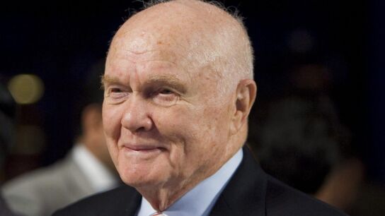John Glenn, el primer astronauta que orbit&oacute; alrededor de la Tierra