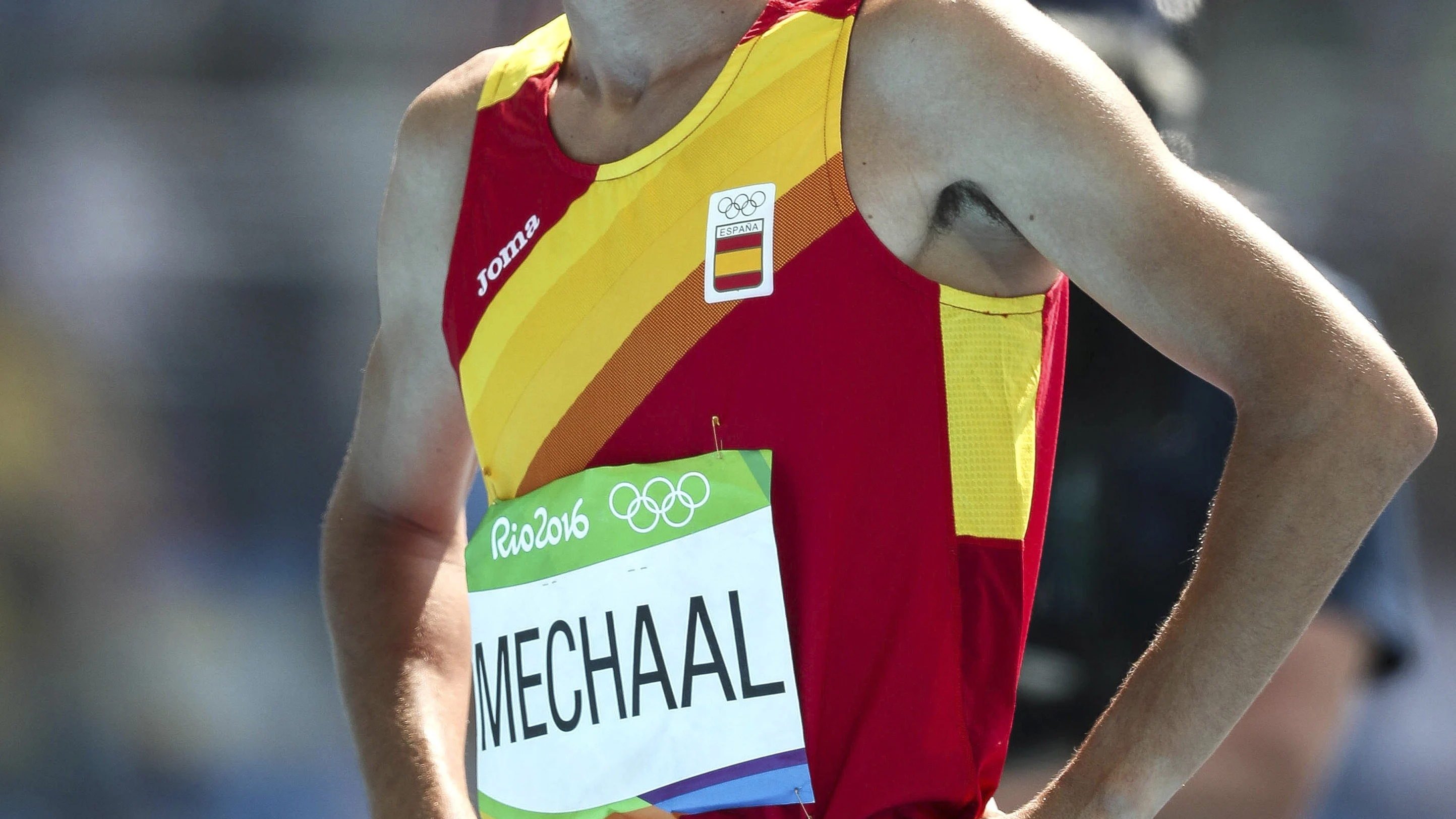 Adel Mechaal en los juegos de Río