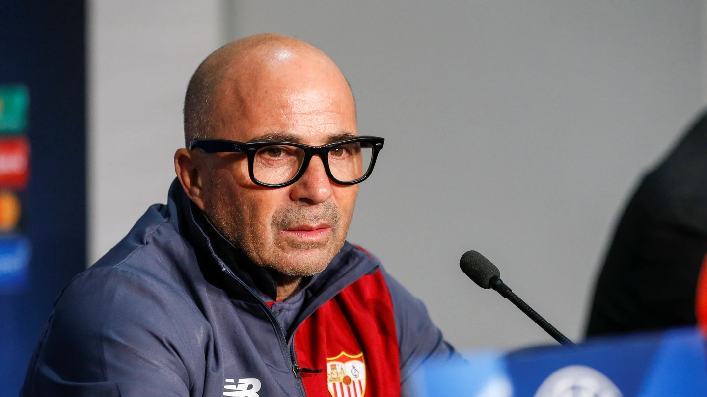 Sampaoli en rueda de prensa Sampaoli en rueda de prensa
