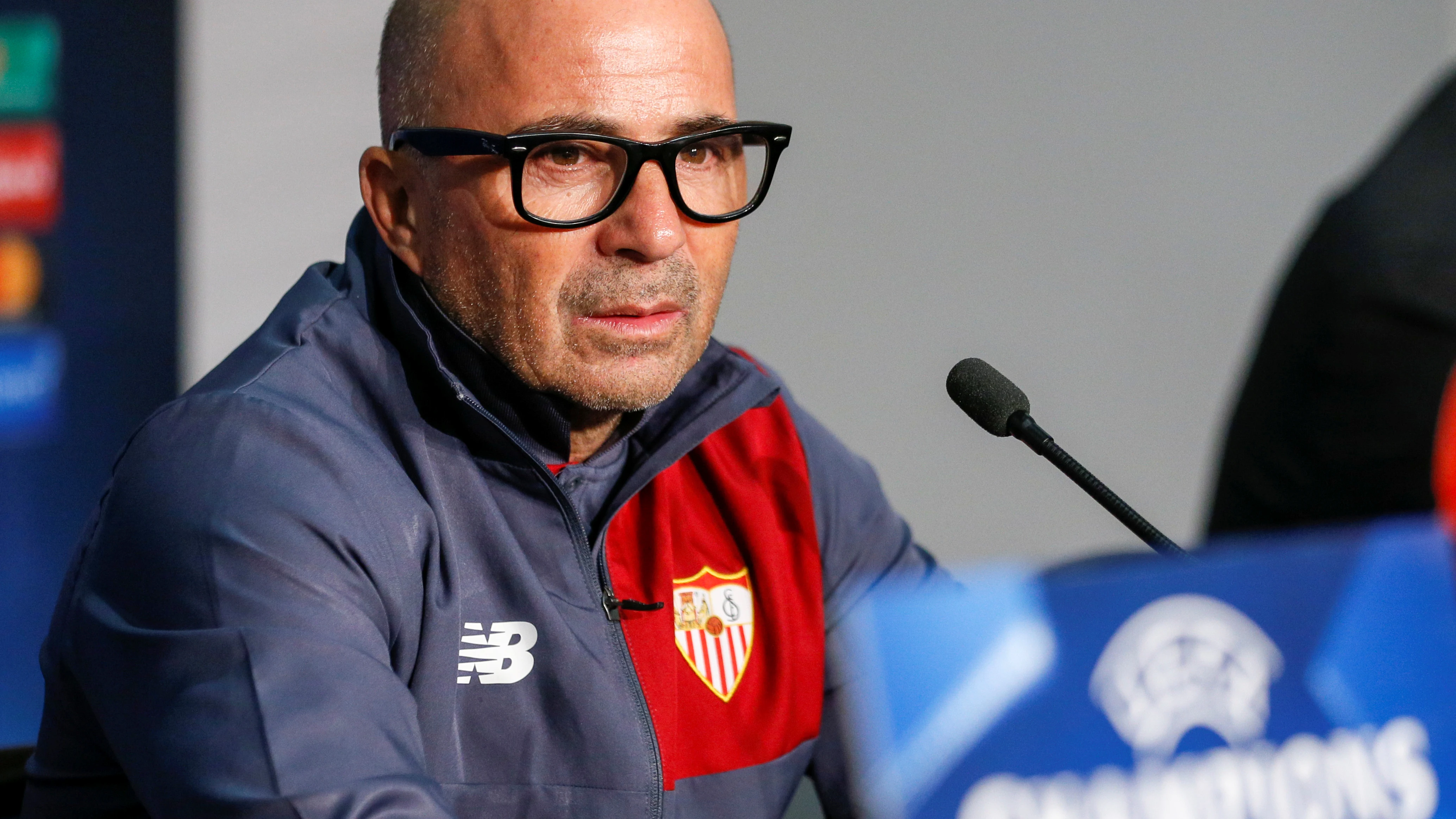 Sampaoli en rueda de prensa