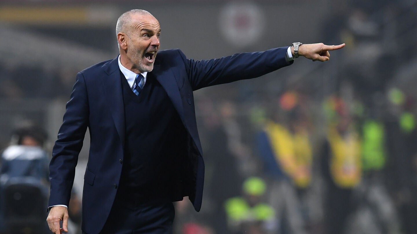 Pioli, entrenador del Inter de Mil&aacute;n