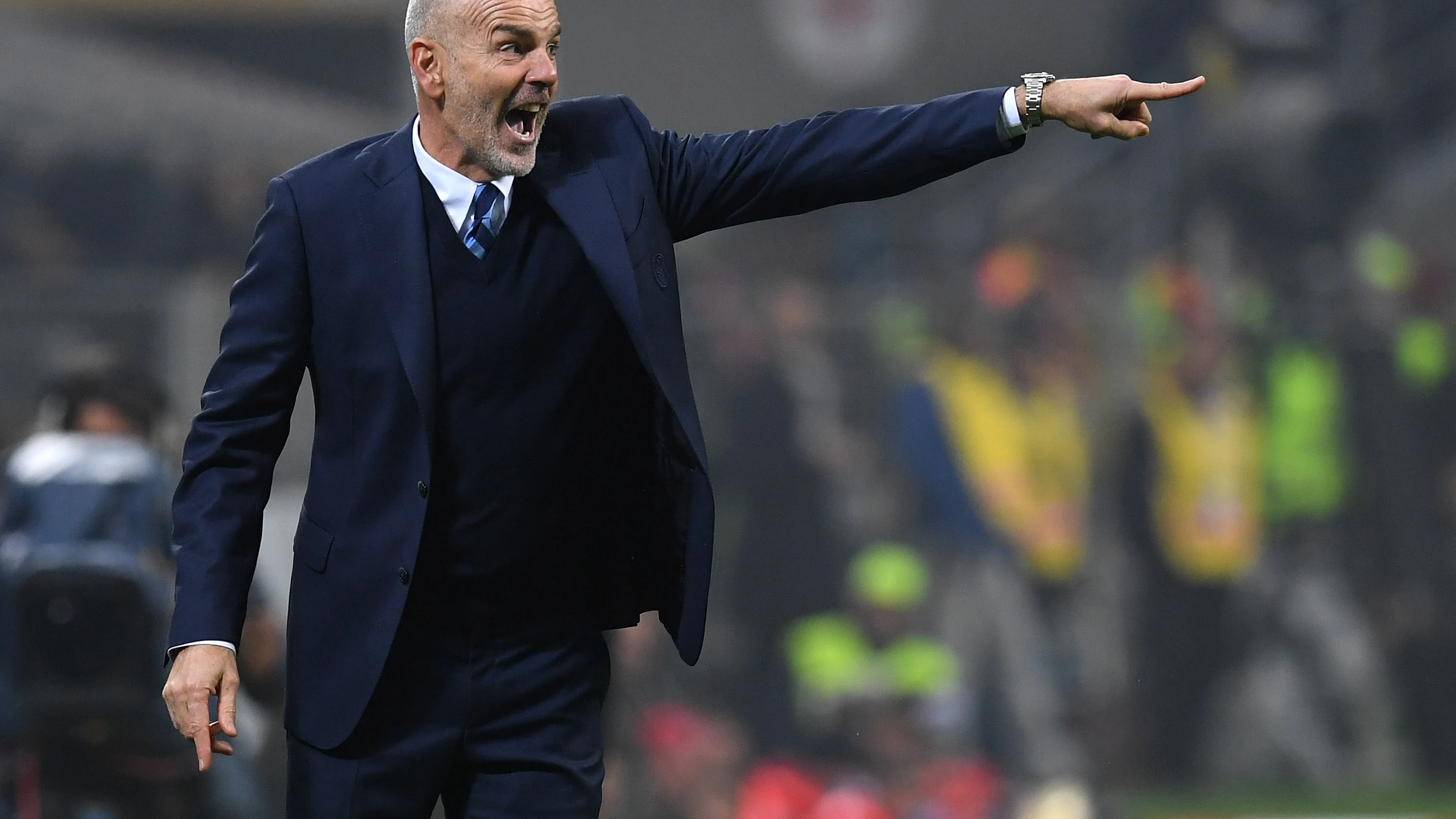 Pioli, entrenador del Inter de Milán