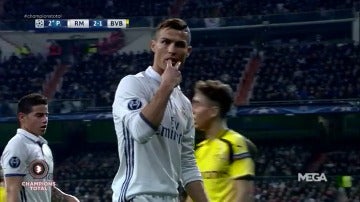 Cristiano Ronaldo recriminó los pitos del Bernabéu